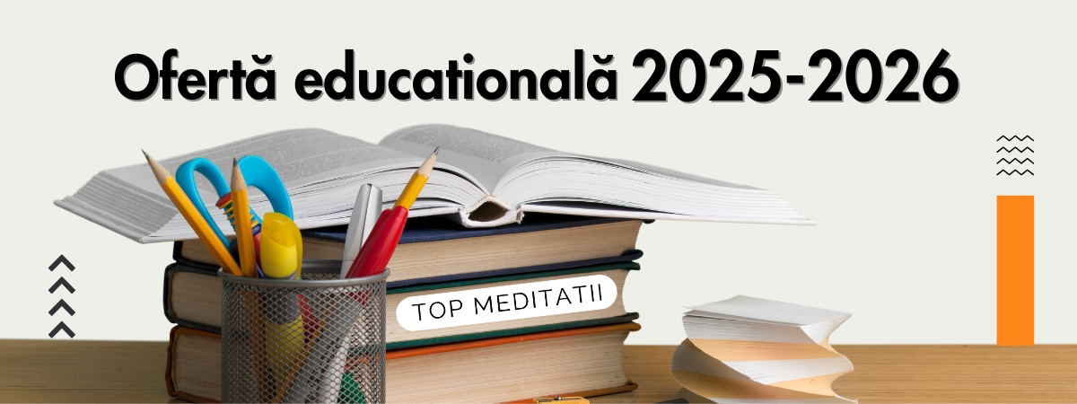 Oferta educationala 2025-2026. Sistem online, hibrid si offline de cea mai buna calitate